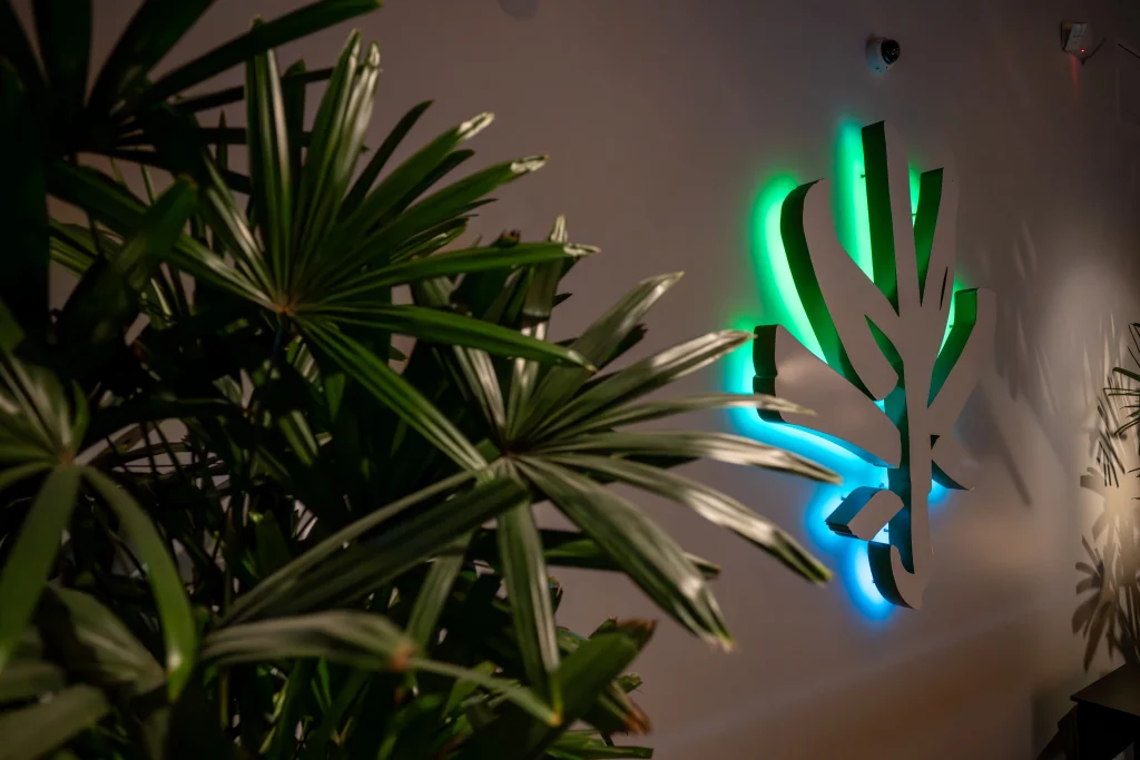 Logo at our Thousand Oaks cannabis shop