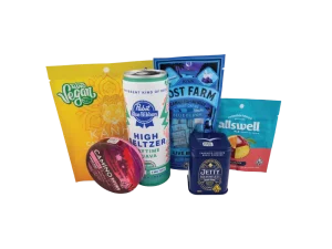 Cannabis edibles at legendary organics.